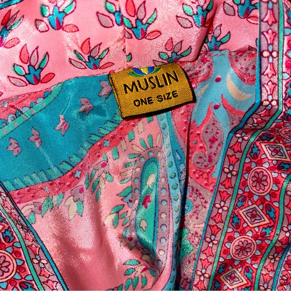 Beautiful Vintage Muslin Kimono Robe size One size - Picture 3 of 5